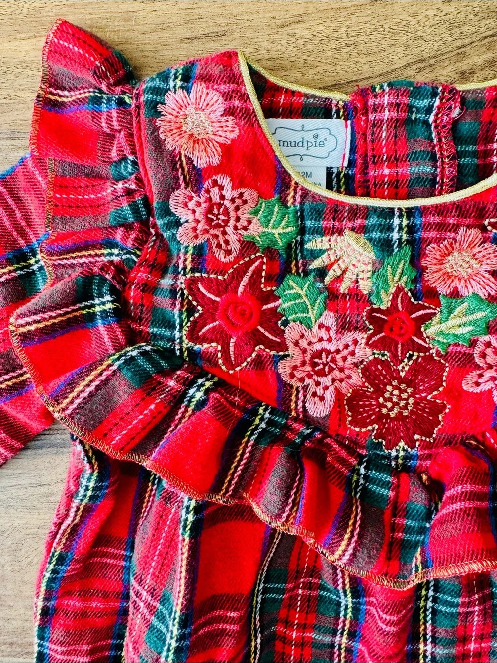 Mud Pie festive red